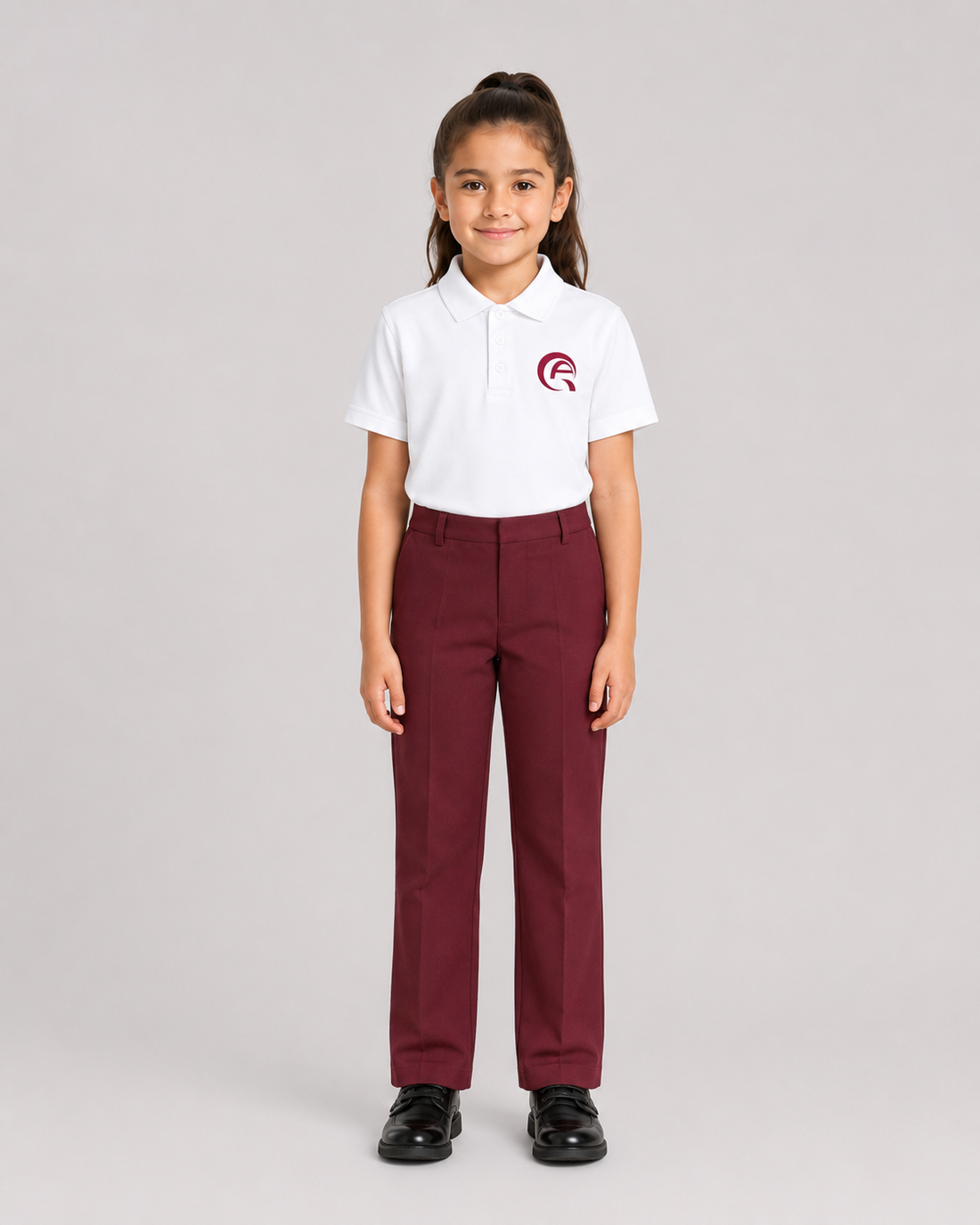 Qatar Academy Girls Maroon Trousers