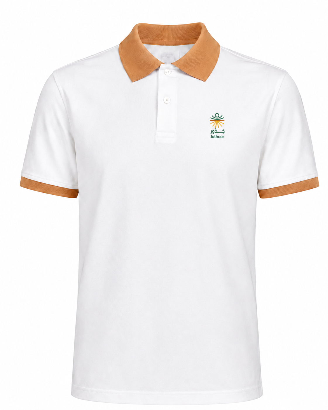 Juthoor White Polo Shirt