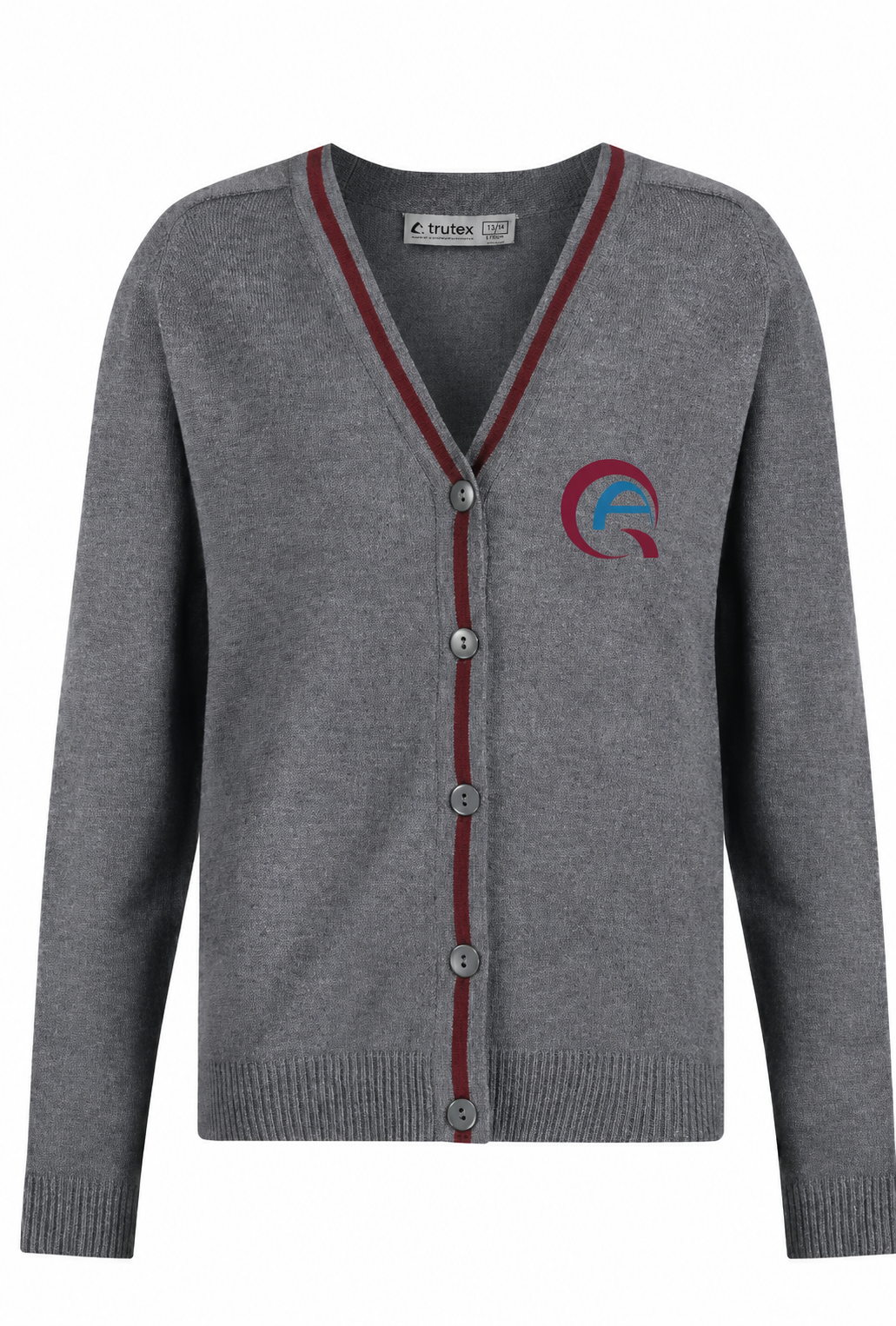 Qatar Academy Girls Grey Cardigan