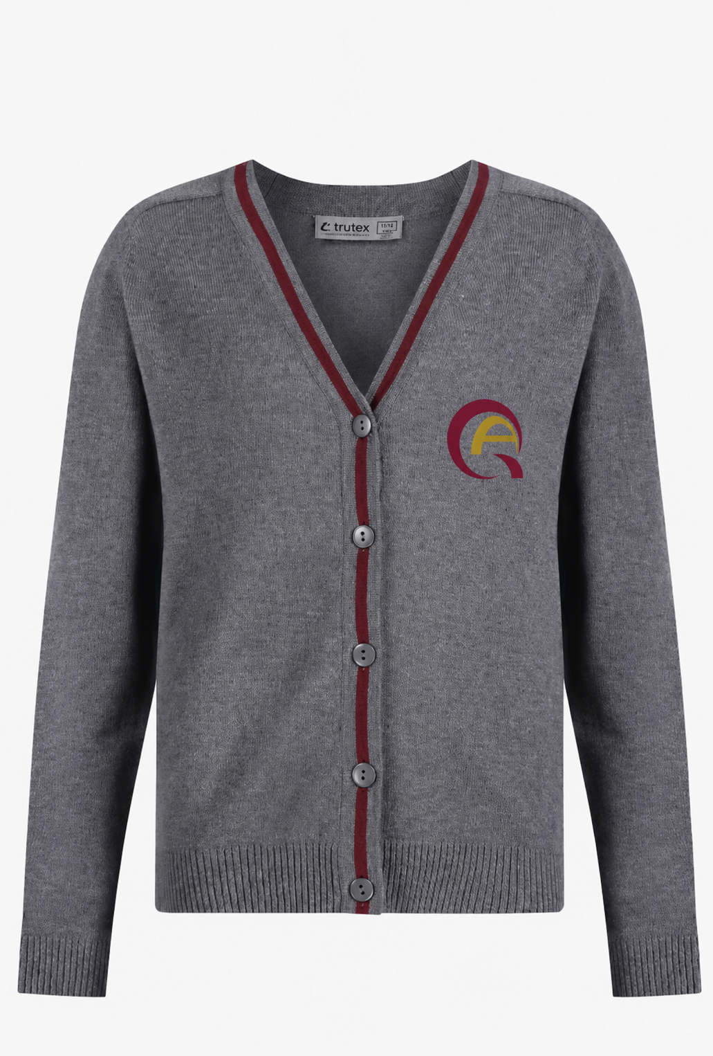 Qatar Academy Girls Grey Cardigan