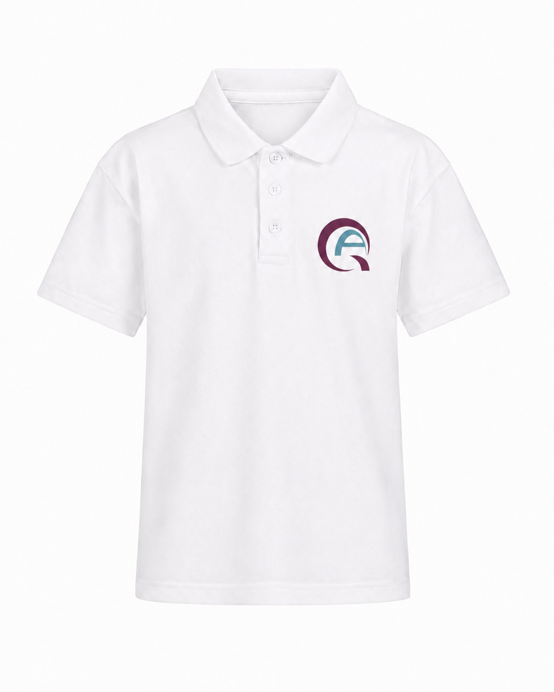 Qatar Academy White Polo Shirt