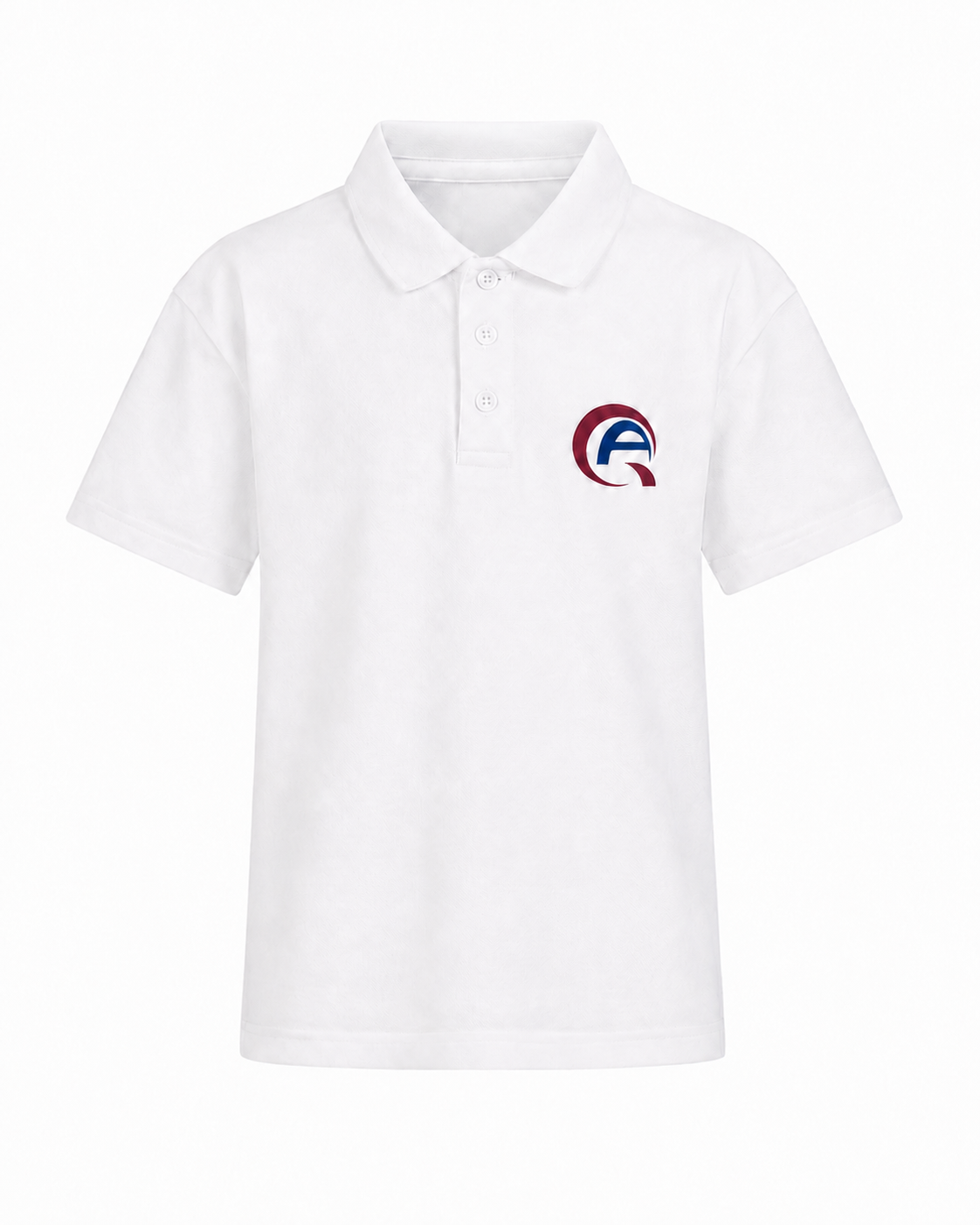 Qatar Academy White Polo Shirt